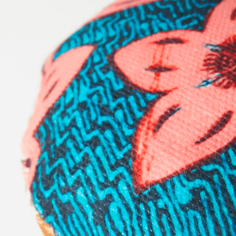 Round Flower Pillow - Image 3