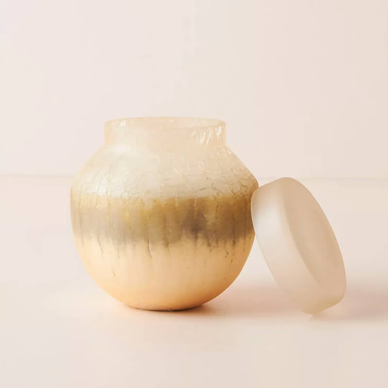 Large Glass Candle - Image 2