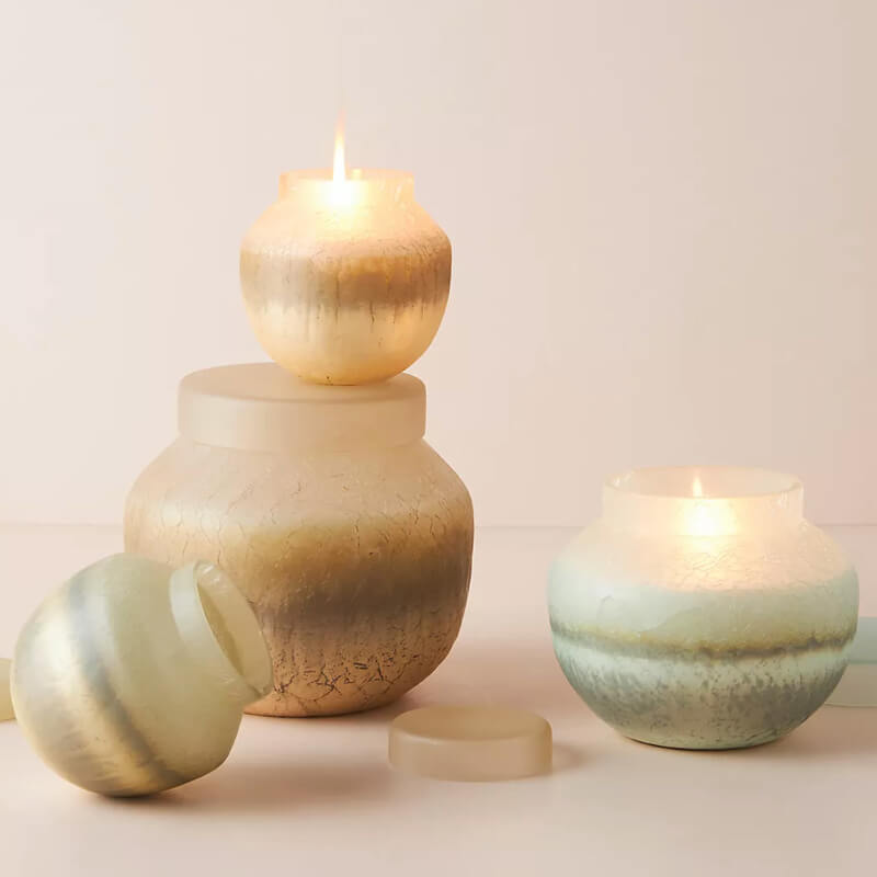 Large Glass Candle - Image 5