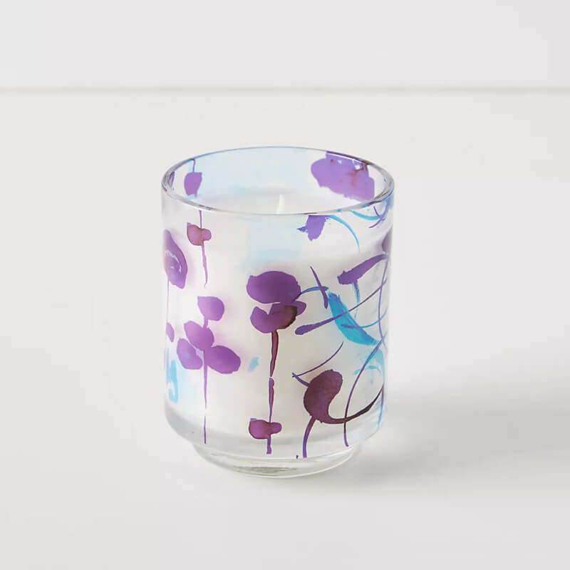 Colorful Glass Candle Set - Image 2