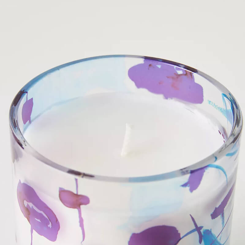 Colorful Glass Candle Set - Image 3
