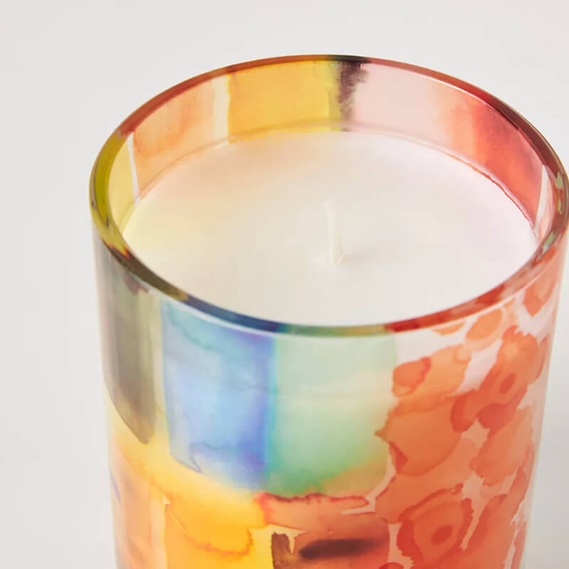 Colorful Glass Candle Set - Image 5