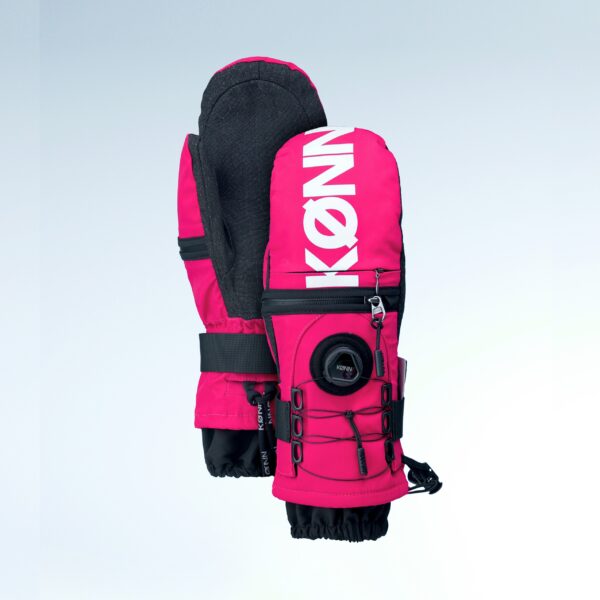 Wire buckle ski gloves - Image 3